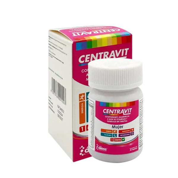CENTRAVIT MUJER X 30 TAB (ALESS)