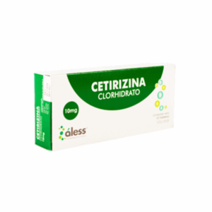 CETIRIZINA 10MG X10 TAB ALESS