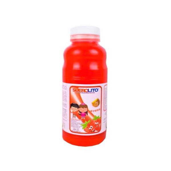 SUEROLITO FRESA 400ML (JARABES)