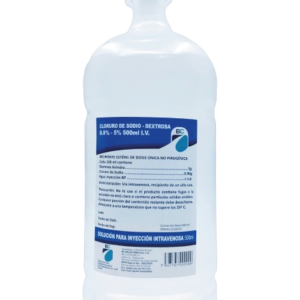 CLORURO DE SODIO 0.9% – DEXTROSA 5% SOLUCION X 500 ML (BC GROUP MEDICAL)