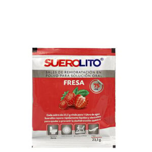 SUEROLITO SALES DE REHIDRATACION 23.5G SABOR FRESA (BC GROUP)