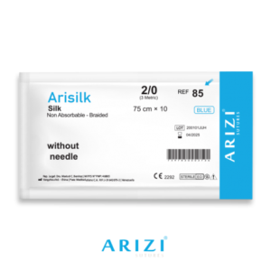 SUTURA ARISILK 2-0 (SEDA) 85 SIN AGUJA TRENZADO ARIZI