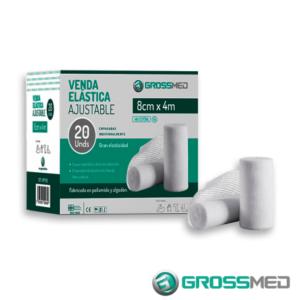 VENDA ELASTICA AJUSTABLE 8 CM x 4 CM (GROSSMED)