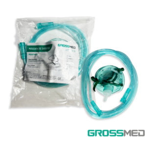 MASCARILLA DE OXIGENO PEDIATRICO (GROSSMED)