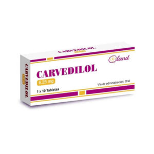 CARVEDILOL 6.25 MG X 10 TAB (LAND)