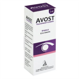 AVOST 0.004% GTAS OFT X 3ML (TRAVOPROST) (CAPSUVEN)(GOTAS)