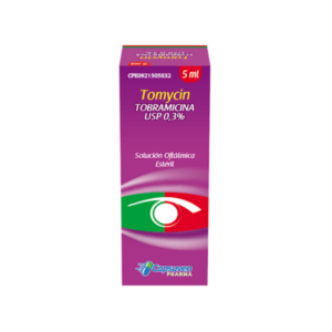 TOMYCIN USP 0.3% GOTAS OFT (TOBRAMICINA) (CAPSUVEN/IBN SINA)