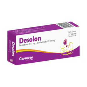 DESOLON 0.15/0.03X 21 TAB DESOG/ETINILE (RENATA) (TABLETAS)
