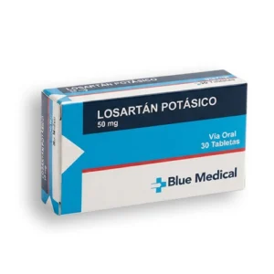 LOSARTAN 50 MG X 30 TAB (BLUE MEDICAL)