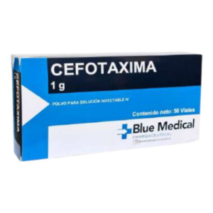 CEFOTAXIMA 1 GR X 1 AMP (BLUE MEDICAL)