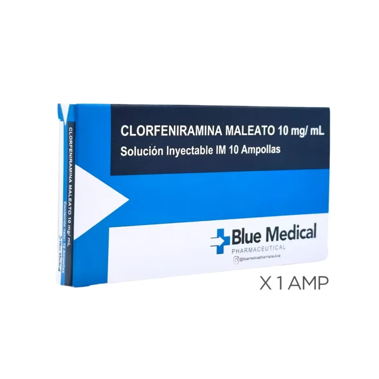 CLORFENIRAMINA MALEATO 10MG X 1AMP (BLUE MEDICAL)