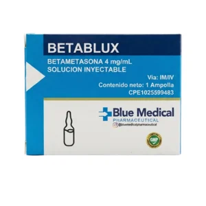 BETABLUX 4MG/ML X 1 AMP (BETAMETASONA)(BLUE MEDICAL)