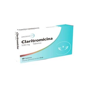 CLARITROMICINA 500MG X 10 TAB (ANGELUS)(TABLETAS)