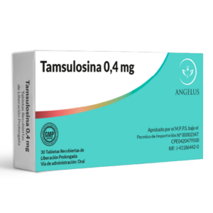 TAMSULOSINA 0.4MG X 30 TAB (ANGELUS) (TABLETAS)