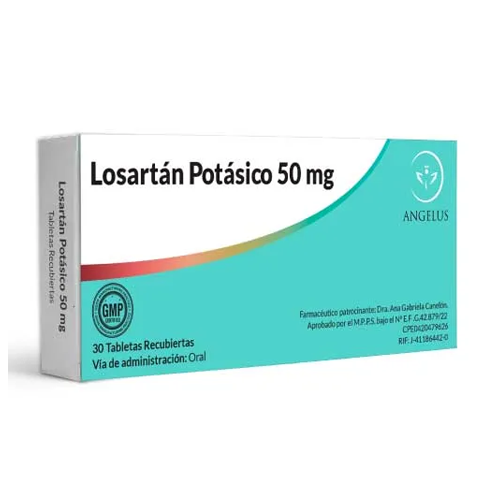 LOSARTAN POTASICO 50MG X 30 TAB (ANGELUS)