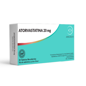 ATORVASTATINA 20MG X 30 TAB (ANGELUS)(TABLETAS)
