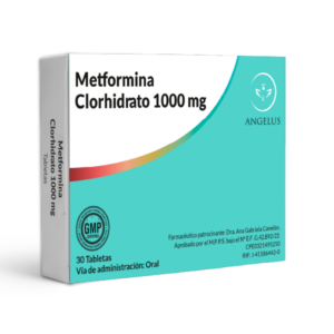 METFORMINA CLORHIDRATO 1000 MG X 30 TAB (ANGELUS)