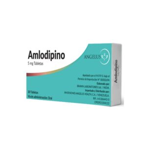 AMLODIPINO 5 MG X 30 TAB (ANGELUS)