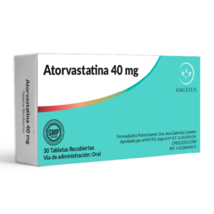 ATORVASTATINA 40MG X 30 TAB (ANGELUS)