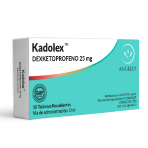 KADOLEX 25MG X 10 TAB (DEXKETOPROFENO) (ANGELUS)