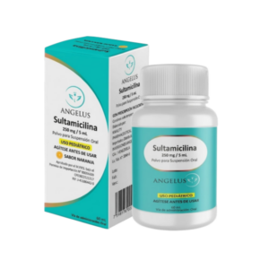 SULTAMICILINA 250MG/5ML PED POLVO P/SUSP X 60ML. (ANGELUS)