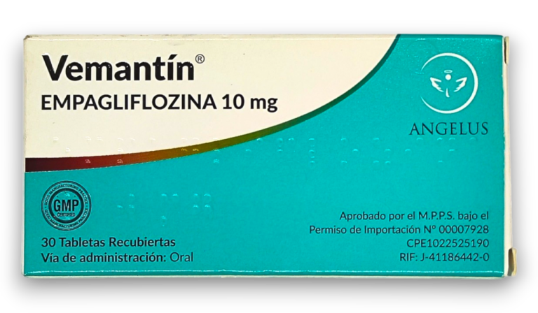 VEMANTIN/ VEPAGLI 10MG X 30TAB (EMPAGLIFLOZINA) (ANGELUS)