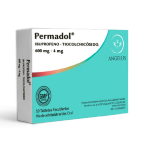 PERMADOL 600MG -4MG X 10TAB (IBUPROFENO-TIOCOLCHICOSIDO)(ANGELUS)