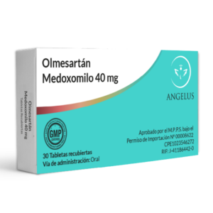 OLMESARTAN 40MG X 30 TAB (ANGELUS)(TABLETAS)