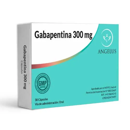 GABAPENTINA 300MG X 30 CAP (ANGELUS)