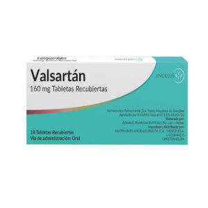 VALSARTAN 160MG X 30 TAB (ANGELUS)