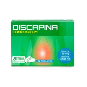DISCAPINA COMPUSITUM 10MG/250MG X 20 TAB(DISTRILAB)