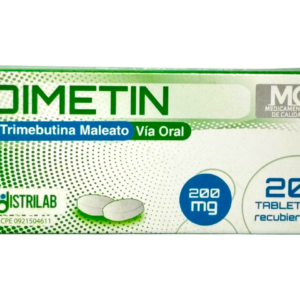 DIMETIN 200MG X 20 TAB (TRIMEBUTINA)(DISTRILAB)(TABLETAS)