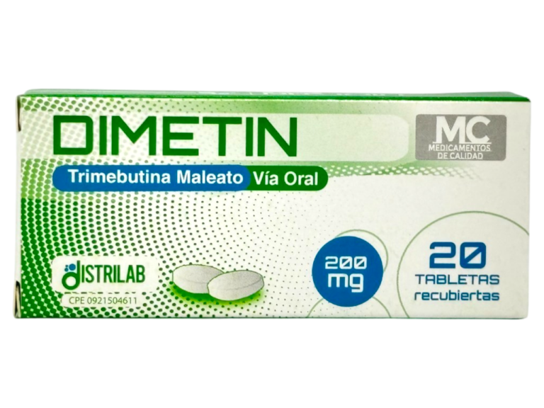 DIMETIN 200MG X 20 TAB (TRIMEBUTINA)(DISTRILAB)(TABLETAS)