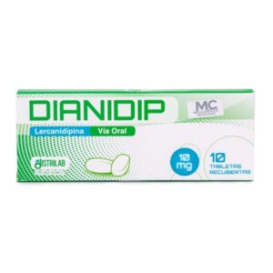 DIANIDIP 10MG X 10 TAB (LERCANIDIPINA)(DISTRILAB)