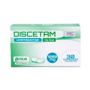 DISCETAM 1000MG X 30 COMP (LEVETIRACETAM)(DISTRILAB)