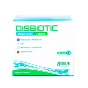 DISBIOTIC 2 BILLONES X 1 GR SOBRE (BACILLUS CLAUSI)(DISTRILAB)