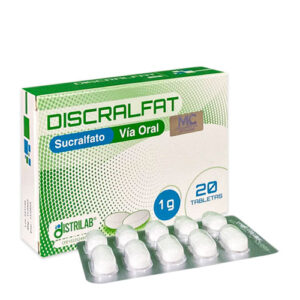 DISCRALFAT 1G X 20 TAB (SUCRALFATO)(DISTRILAB)