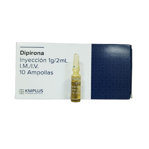 METAMIZOL 1GR I.V/I.M X 1 AMP 2ML (DIPIRONA)(DISTRILAB)
