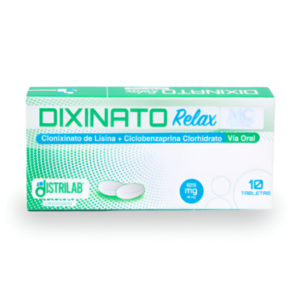 DIXINATO RELAX 125MG/5MG X 10 TAB (LISINA+CICLOBENZAPRINA)(DISTRILAB)