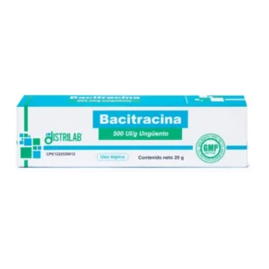 BACITRACINA 500 UI/G X 20GR UNGUENTO (DISTRILAB)