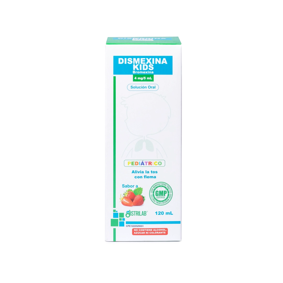 DISMEXINA KIDS 4MG/5ML X 120ML SUSP (BROMEXINA) (DISTRILAB)