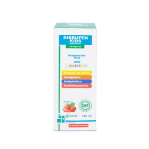 DISBUFEN KIDS 100MG/5ML X 120ML SUSP (IBUPROFENO)(DISTRILAB)