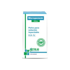 MEROPENEM 0.5 GR AMP IV (DISTRILAB)