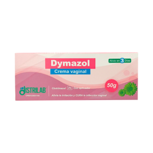 DYMAZOL 2% 50G +3 APLICACIONES CREMA VAGINAL (CLOTRIMAZOL)(DISTRILAB)