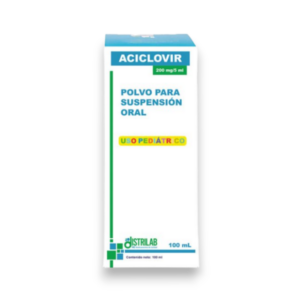 ACICLOVIR 200MG/5ML SUSP PED X 100ML (DISTRILAB)