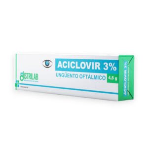 ACICLOVIR 3% X 4,5 GR UNGUENTO OFTAL (DISTRILAB)