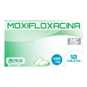 MOXIFLOXACINA 400MG X 10 TAB (DISTRILAB)