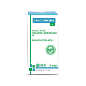 VANCOMICINA 1GR AMP (DISTRILAB)