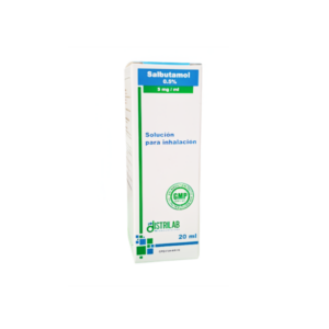 SALBUTAMOL 0.5% 5MG/ML X 20ML SOL. PARA NEBULIZAR (GOTAS)(DISTRILAB)