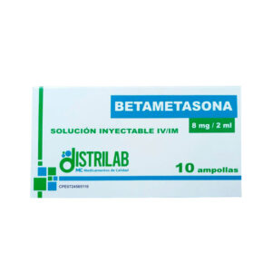 BETAMETASONA 8MG / 2ML X 1 AMP (DISTRILAB)